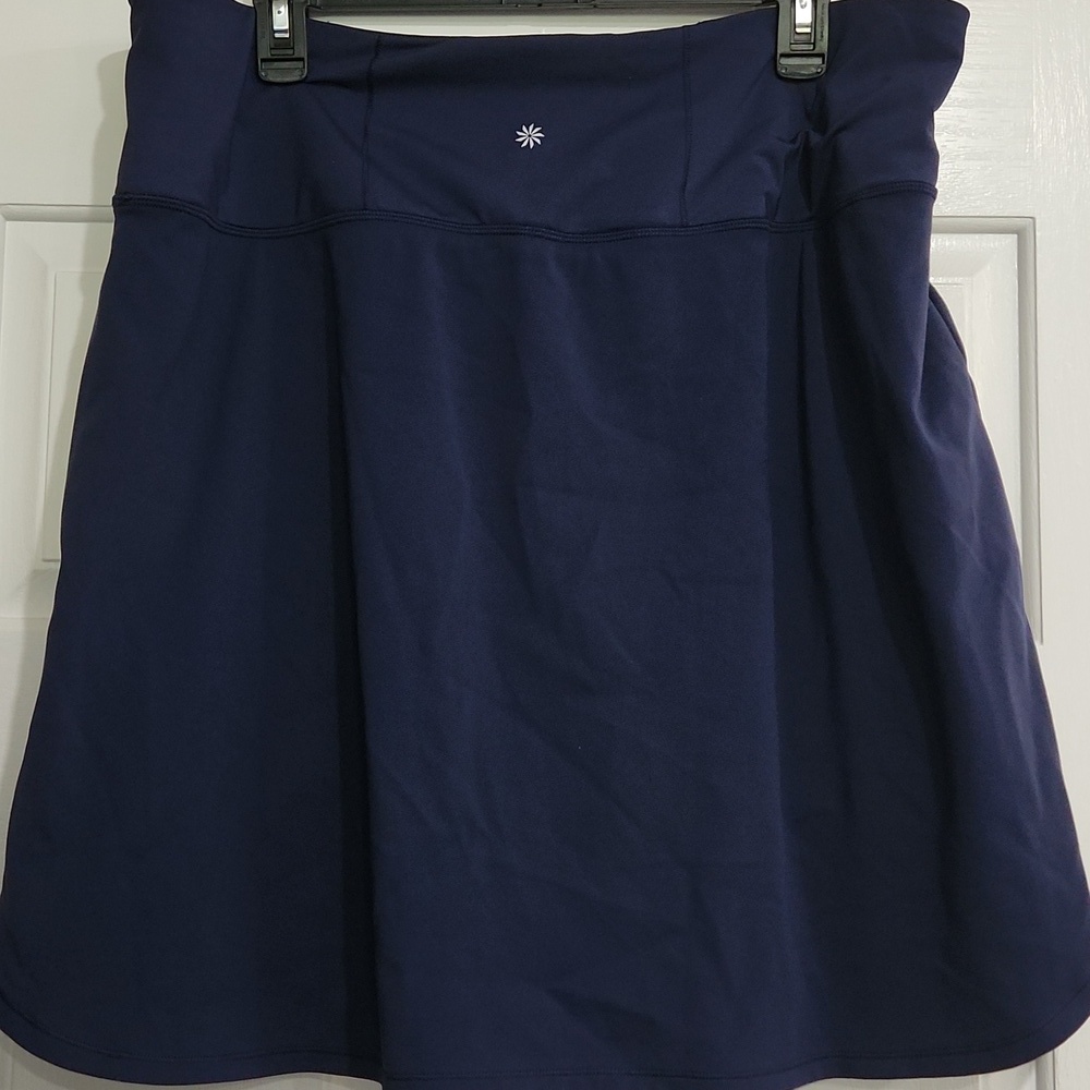 Athleta Fairway Golf Skort 18" In Navy Size 1X - Picture 7 of 8
